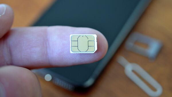 Extra small SIM card - Sputnik Mundo