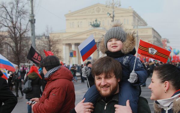 Marcha Antimaidán en Moscú - Sputnik Mundo