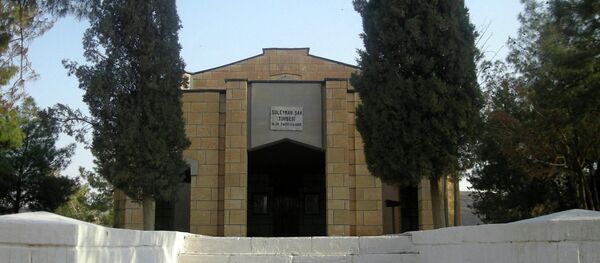 The Suleyman Shah tomb near the northern Syrian city of Aleppo is seen in this May 16, 2008 - Sputnik Mundo