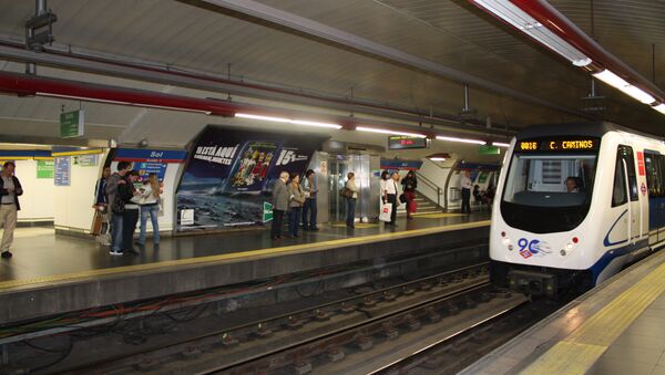 Метро в Мадриде - Sputnik Mundo