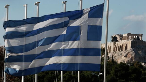 Bandera de Grecia - Sputnik Mundo