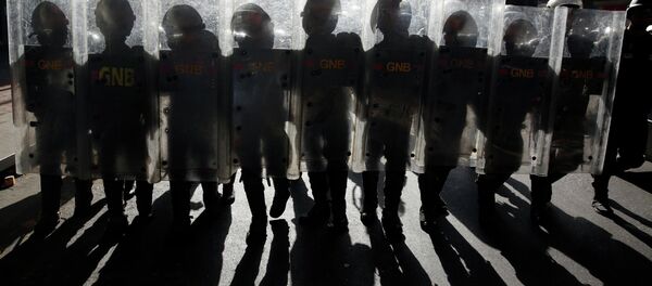 Protestas en Caracas - Sputnik Mundo