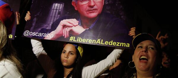 Opositores sumaron sus voces de rechazo a la detención del Alcalde Metropolitano de Caracas, Antonio Ledezma - Sputnik Mundo
