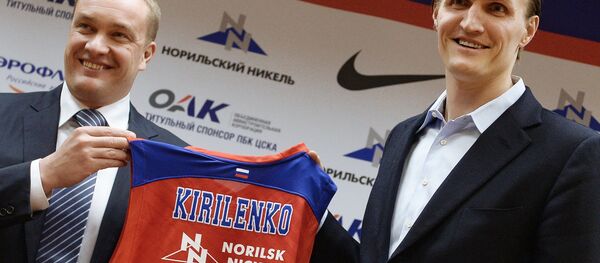 Баскетболист Андрей Кириленко подписал контракт с ПБК ЦСКА - Sputnik Mundo