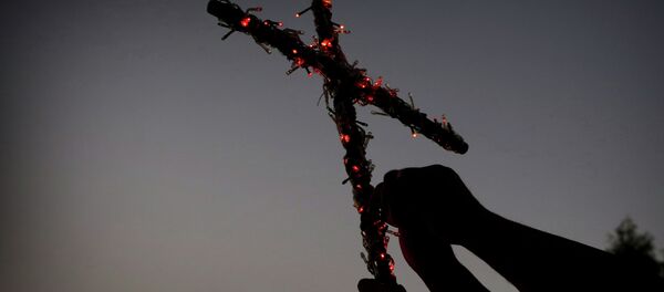 Cristianos iraquíes huidos de Mosul se preparan para una fiesta religiosa en Erbil, capital del Kurdistán iraquí (archivo)Cristianos iraquíes huidos de Mosul se preparan para una fiesta religiosa en Erbil, capital del Kurdistán iraquí (archivo) Cristianos iraquíes huidos de Mosul se preparan para una fiesta religiosa en Erbil, capital del Kurdistán iraquí (archivo)Cristianos iraquíes huidos de Mosul se preparan para una fiesta religiosa en Erbil, capital del Kurdistán iraquí (archivo) - Sputnik Mundo