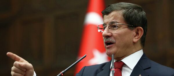 Ahmet Davutoglu, primer ministro de Turquía - Sputnik Mundo