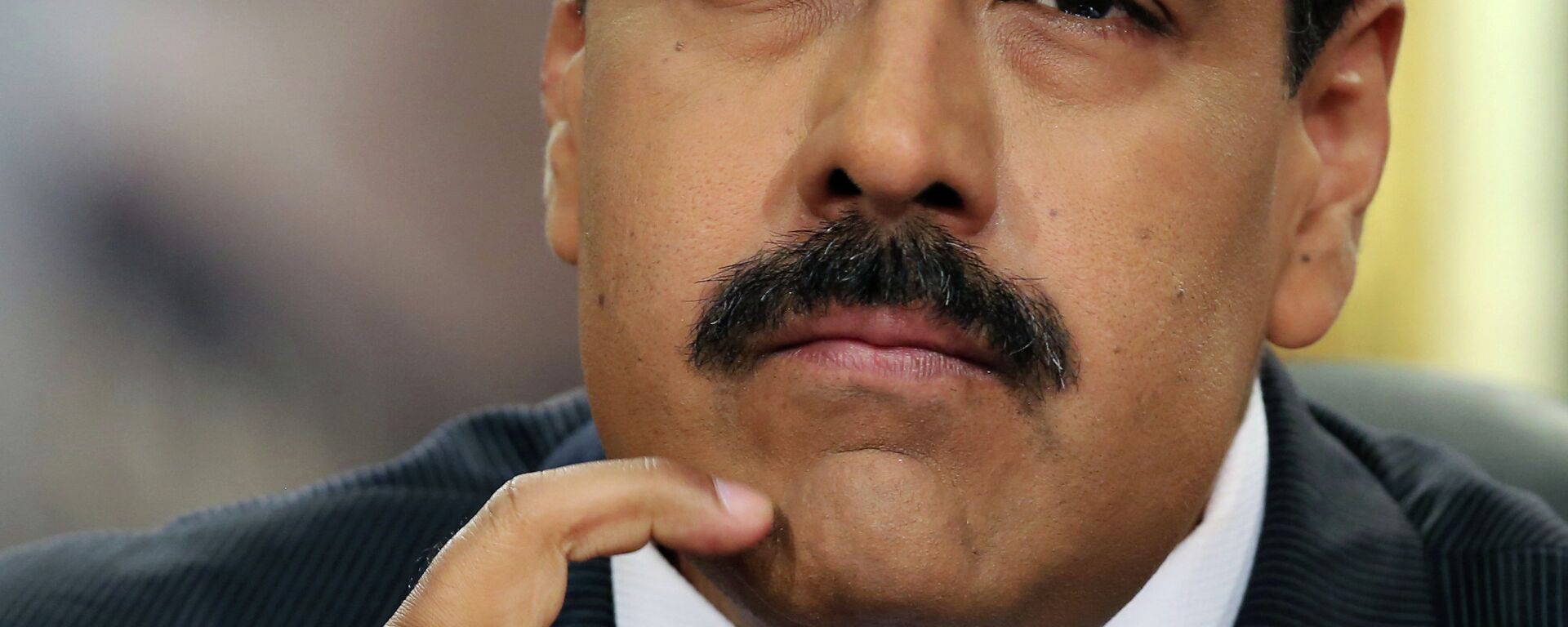 Venezuela's President Nicolas Maduro pauses during his speech at a press conference at Miraflores Presidential Palace in Caracas, Venezuela, Tuesday, Dec. 30, 2014 - Sputnik Mundo, 1920, 04.01.2022