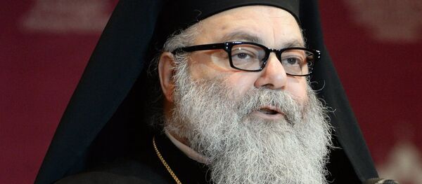 Juan X, patriarca de Antioquía y todo Oriente Juan X, patriarca de Antioquía y todo Oriente - Sputnik Mundo