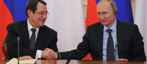 Президент РФ В.Путин провел российско-кипрские переговоры - Sputnik Mundo