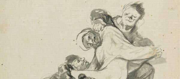 Francisco Goya (1746-1828)  Dream of Flogging,  c. 1819-23 - Sputnik Mundo