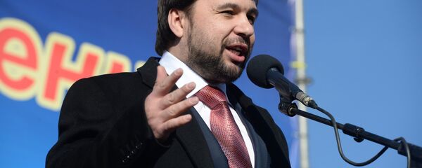 Denís Pushilin, portavoz de la República Popular de Donetsk (RPD) - Sputnik Mundo