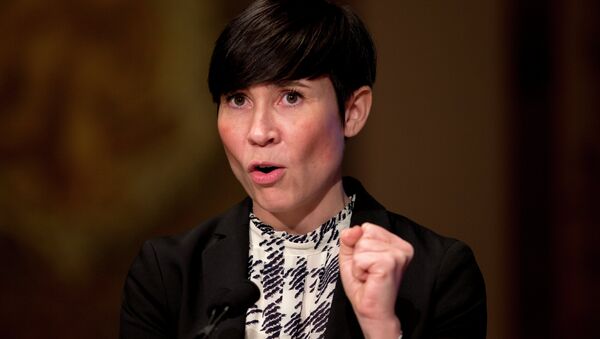 Ine Eriksen Soreide, ministra de Defensa de Noruega - Sputnik Mundo