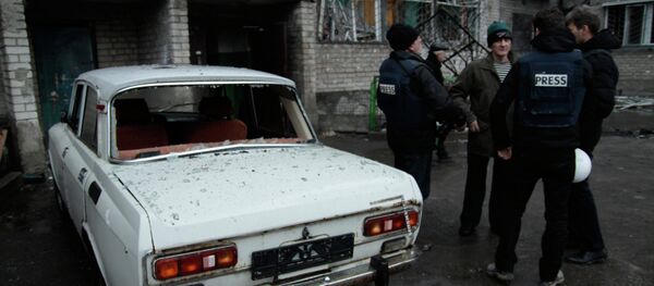 Periodistas en Ucrania - Sputnik Mundo