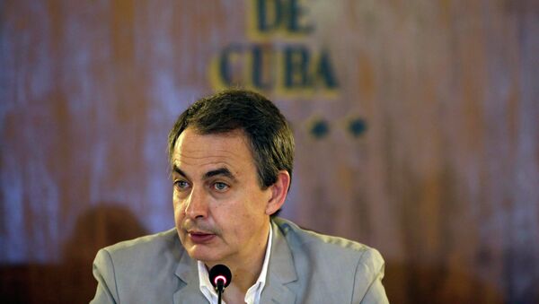José Luis Rodríguez Zapatero, expresidente del Gobierno de España José Luis Rodríguez Zapatero, expresidente del Gobierno de España - Sputnik Mundo