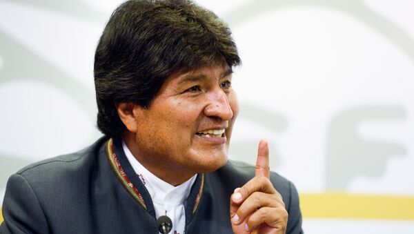 Evo Morales, el presidente de Bolivia - Sputnik Mundo