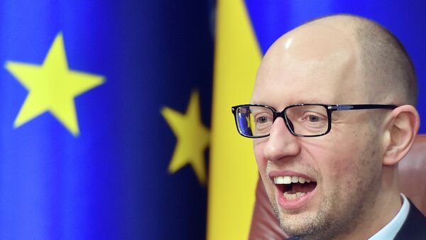 Arseni Yatseniuk, primer ministro de Ucrania - Sputnik Mundo