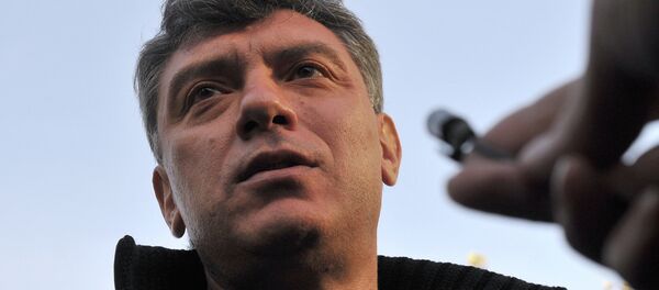 Borís Nemtsov, opositor ruso asesinado (archivo) - Sputnik Mundo