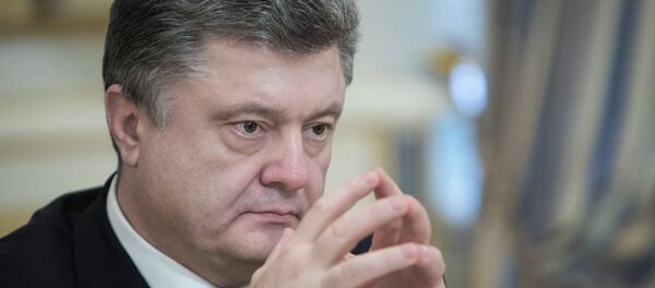 Petró Porishenko, presidente de Ucrania - Sputnik Mundo