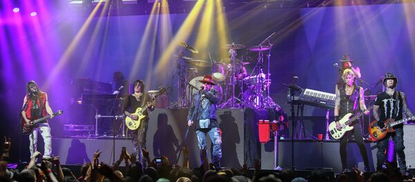 Guns N’ Roses en el concierto (archivo) - Sputnik Mundo