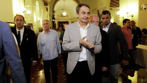 José Luis Rodríguez Zapatero, expresidente del Gobierno de España - Sputnik Mundo