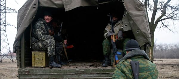 Milicianos de Donetsk Milicianos de Donetsk - Sputnik Mundo