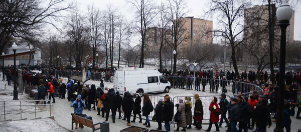 Moscú despide al asesinado líder opositor Borís Nemtsov - Sputnik Mundo