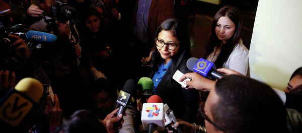 Delcy Rodríguez, ministra de Relaciones Exteriores de Venezuela - Sputnik Mundo