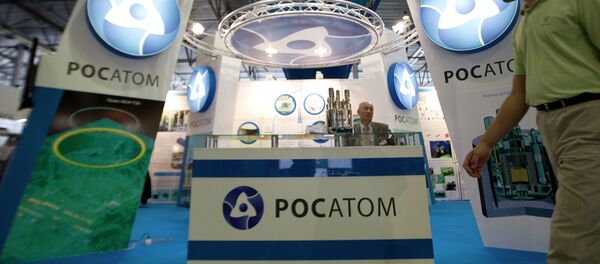 Logo de Rosatom - Sputnik Mundo