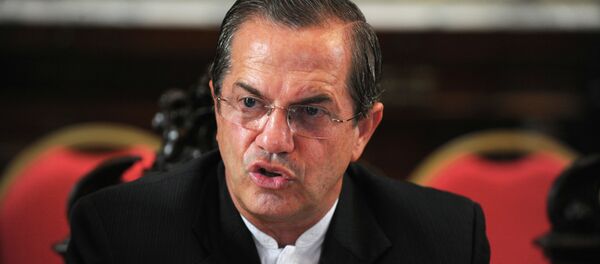 Ricardo Patiño, ministro de Exteriores de Ecuador - Sputnik Mundo