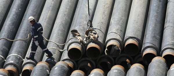 Construcción del gasoducto - Sputnik Mundo