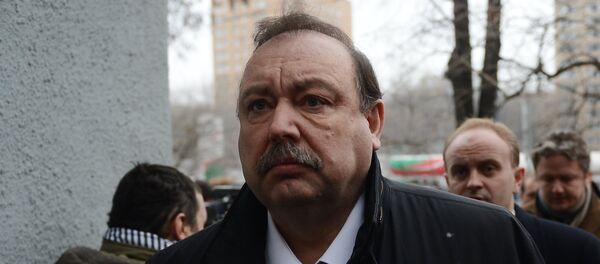 Gennadi Gudkov, coronel retirado del Servicio Federal de Seguridad de Rusia (FSB), uno de los compañeros del fallecido Borís Nemtsov - Sputnik Mundo