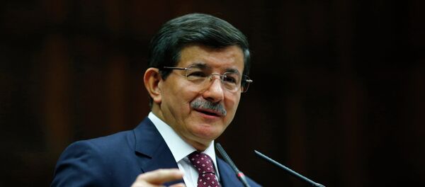 Ahmet Davutoglu, primer ministro de Turquía - Sputnik Mundo