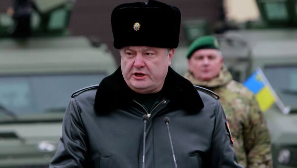 Petró Poroshenko, presidente de Ucrania - Sputnik Mundo