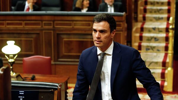 Pedro Sánchez, secretario general del PSOE - Sputnik Mundo