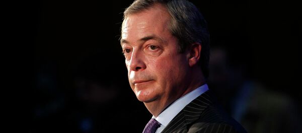 El exlíder del UKIP, Nigel Farage El exlíder del UKIP, Nigel Farage - Sputnik Mundo
