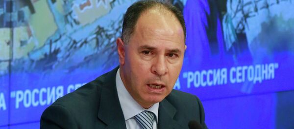 Чрезвычайный и Полномочный Посол Государства Палестина в РФ Фаед Мустафа - Sputnik Mundo