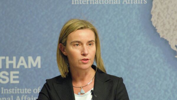 Federica Mogherini, High Representative of the European Union for Foreign Affairs and Security PolicyLa diplomatie européenne Federica Mogherini - Sputnik Mundo