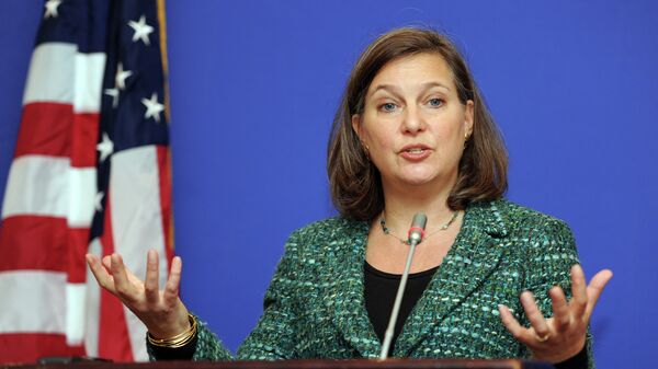 Victoria Nuland, subsecretaria de Estado de EEUU para Europa y Eurasia - Sputnik Mundo