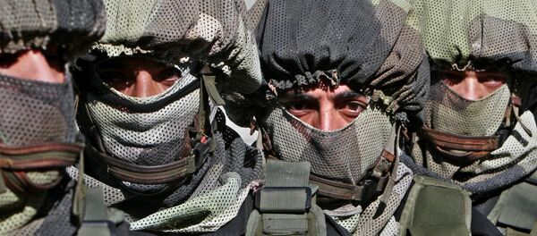 Miembros de las fuerzas de seguridad de Palestina (Archivo) - Sputnik Mundo