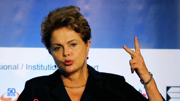 Dilma Rousseff, presidente de Brasil - Sputnik Mundo