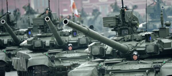 Tanques rusos Т-90 - Sputnik Mundo