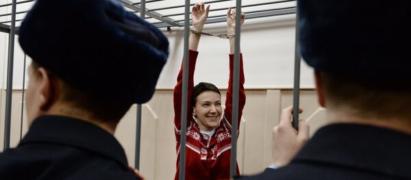 Украинская летчица Надежда Савченко - Sputnik Mundo