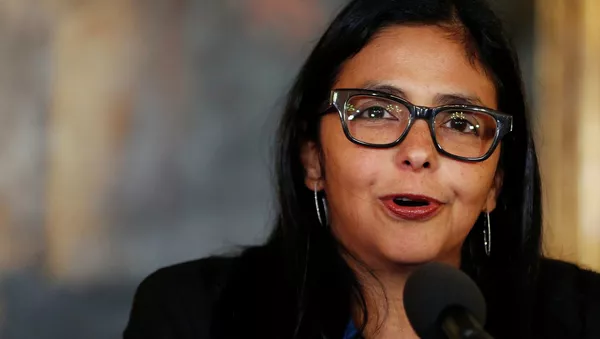 Delcy Rodríguez, ministra de Relaciones Exteriores de Venezuela - Sputnik Mundo