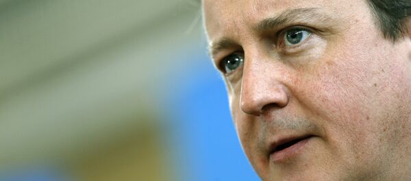 David Cameron, primer ministro de Reino Unido - Sputnik Mundo