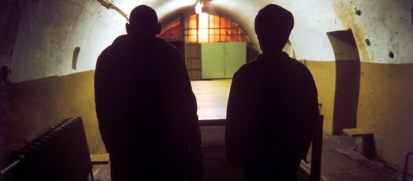 Prisioneros en una cárcel en Rusia - Sputnik Mundo