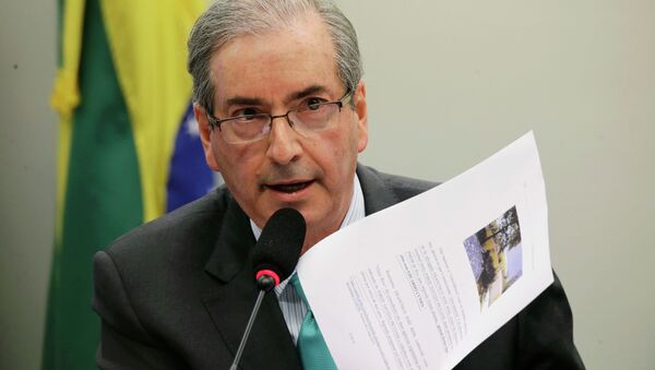 Eduardo Cunha, presidente del Congreso de Brasil - Sputnik Mundo