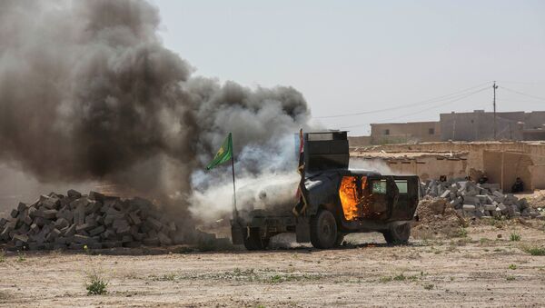 Clashes in northern Tikrit, March 11, 2015 - Sputnik Mundo