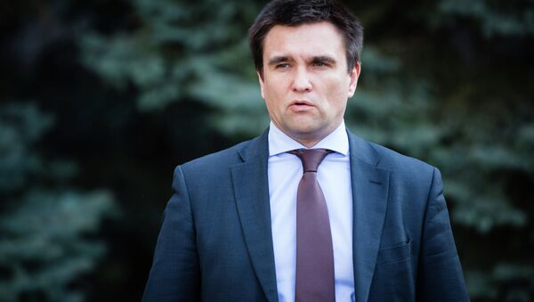 Pavló Klimkin, ministro de Exteriores de Ucrania - Sputnik Mundo