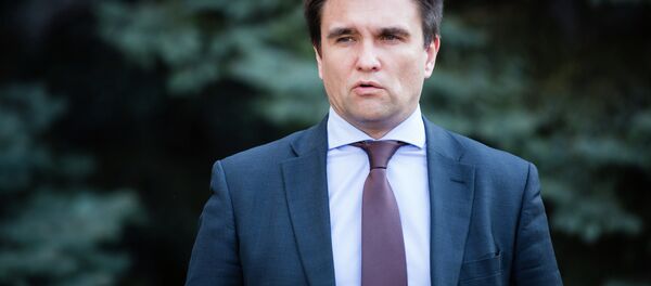 Pavló Klimkin, ministro de Asuntos Exteriores de Ucrania - Sputnik Mundo