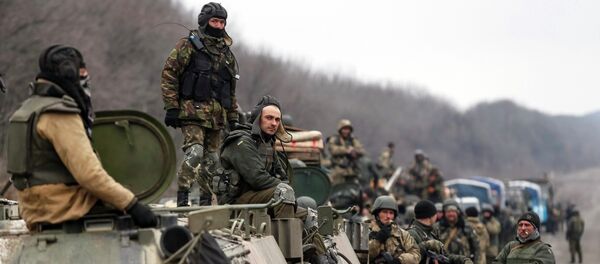 Miembros de las Fuerzas Armadas de Ucrania - Sputnik Mundo